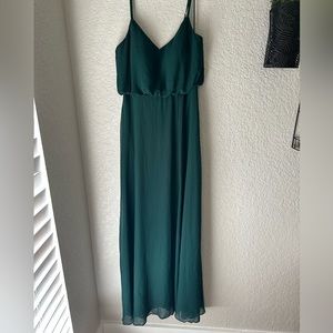 Birdy Grey Emerald GWENNIE DRESS - Chiffon Bridesmaids Dress